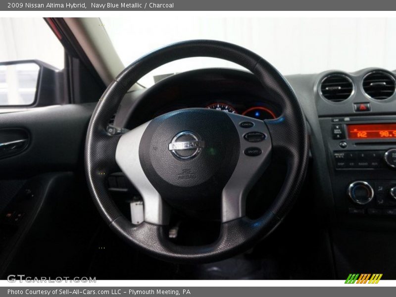 Navy Blue Metallic / Charcoal 2009 Nissan Altima Hybrid