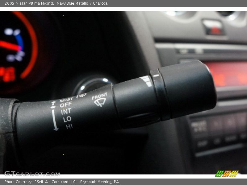 Navy Blue Metallic / Charcoal 2009 Nissan Altima Hybrid