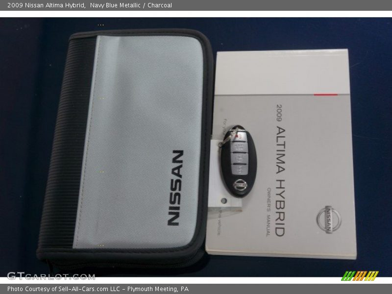 Navy Blue Metallic / Charcoal 2009 Nissan Altima Hybrid