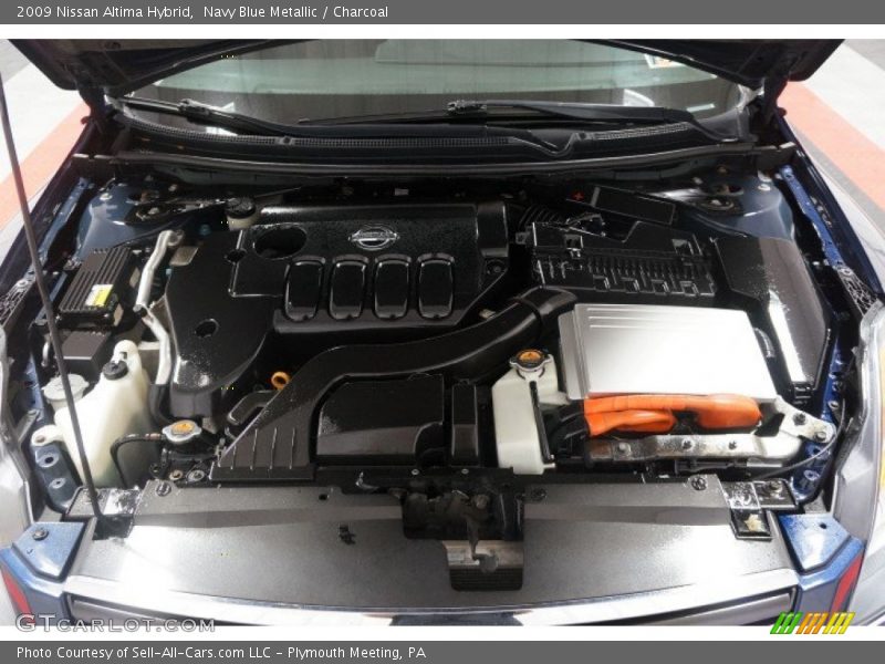 Navy Blue Metallic / Charcoal 2009 Nissan Altima Hybrid