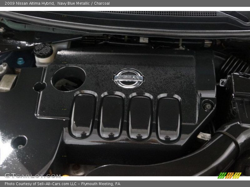 Navy Blue Metallic / Charcoal 2009 Nissan Altima Hybrid