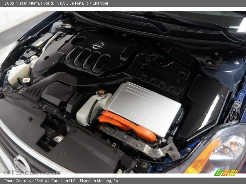 Navy Blue Metallic / Charcoal 2009 Nissan Altima Hybrid