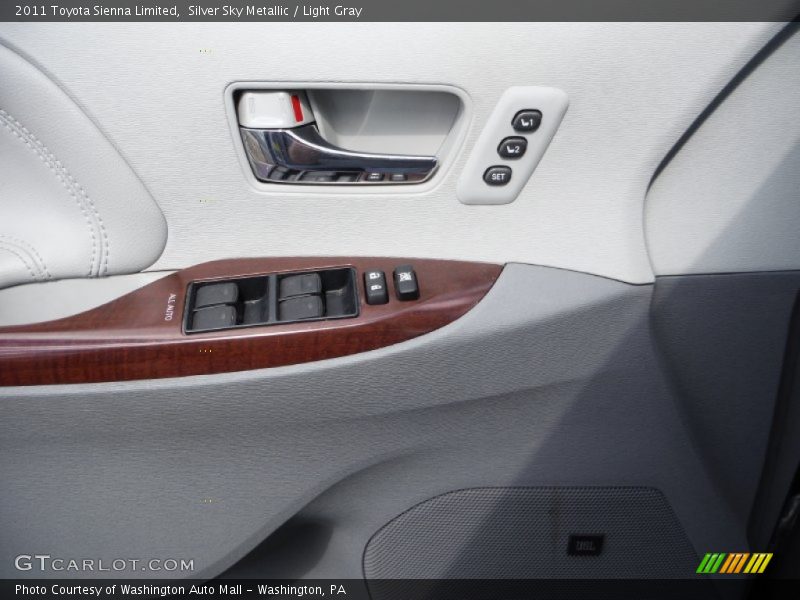 Silver Sky Metallic / Light Gray 2011 Toyota Sienna Limited
