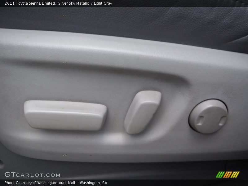 Silver Sky Metallic / Light Gray 2011 Toyota Sienna Limited