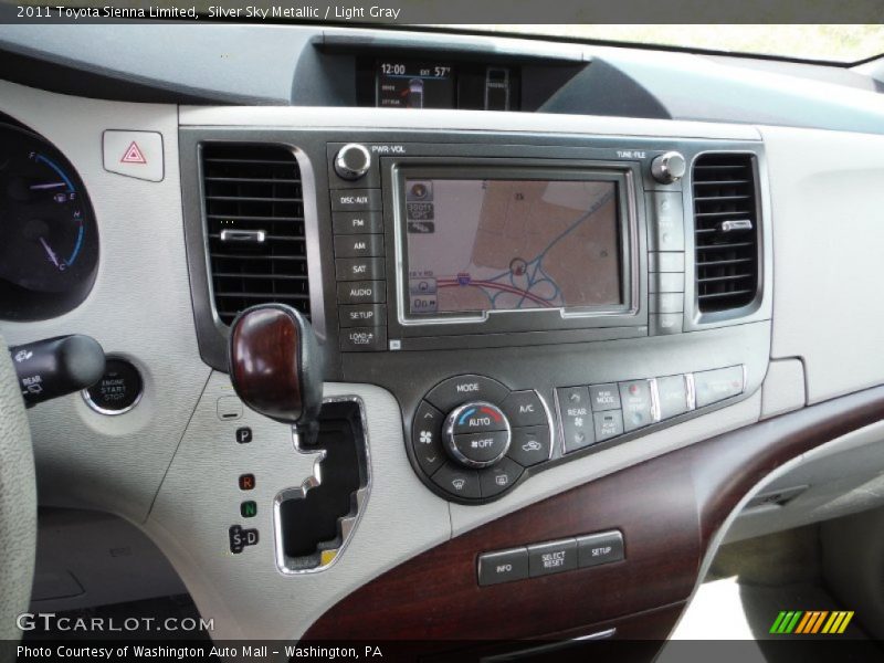 Silver Sky Metallic / Light Gray 2011 Toyota Sienna Limited