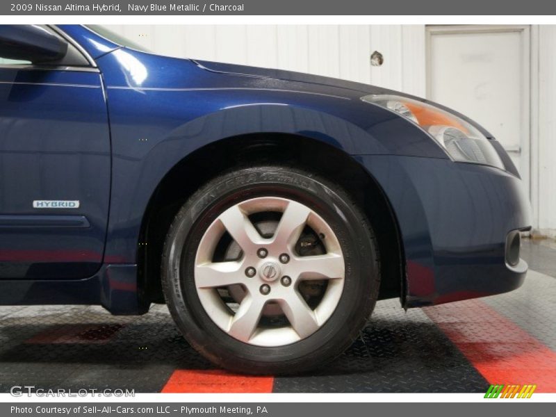 Navy Blue Metallic / Charcoal 2009 Nissan Altima Hybrid