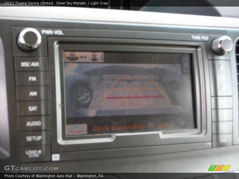 Silver Sky Metallic / Light Gray 2011 Toyota Sienna Limited