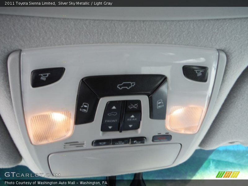 Silver Sky Metallic / Light Gray 2011 Toyota Sienna Limited