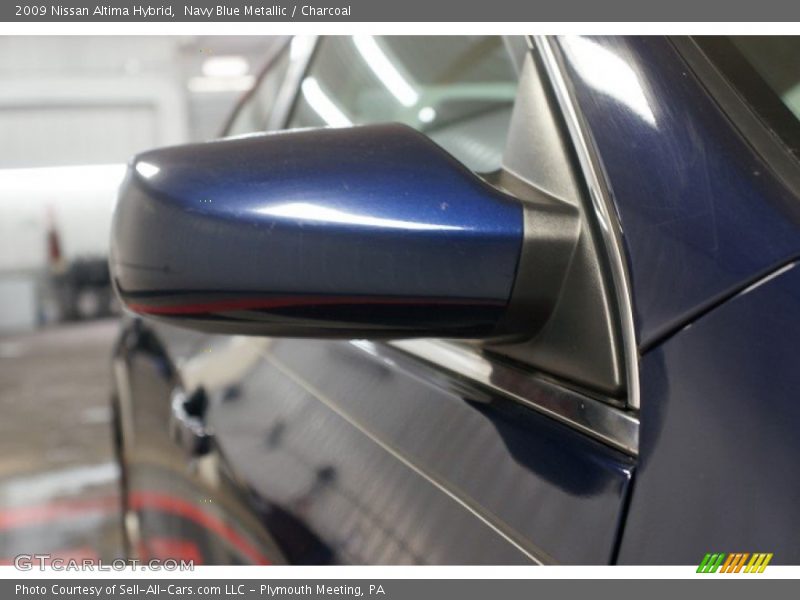Navy Blue Metallic / Charcoal 2009 Nissan Altima Hybrid