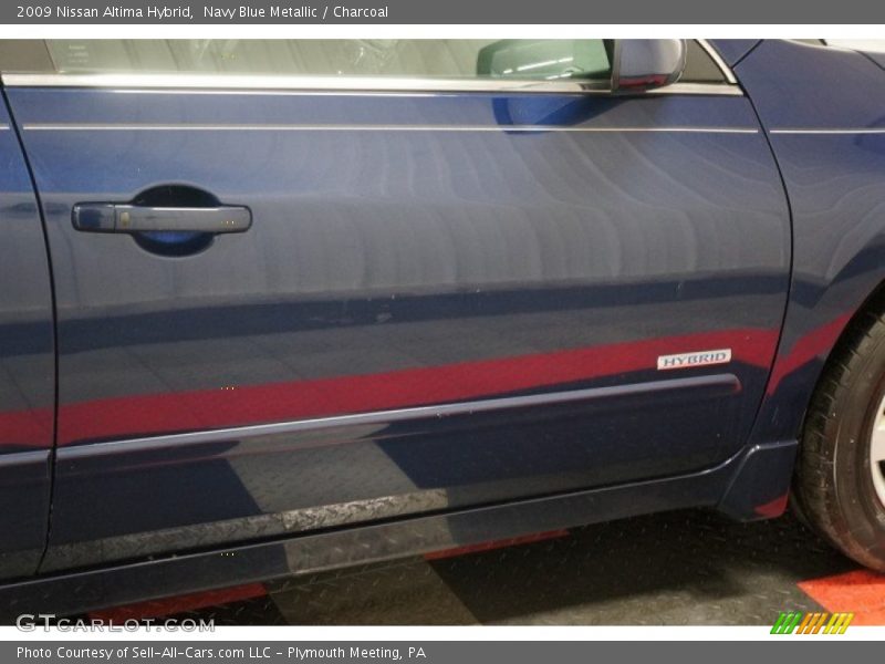 Navy Blue Metallic / Charcoal 2009 Nissan Altima Hybrid