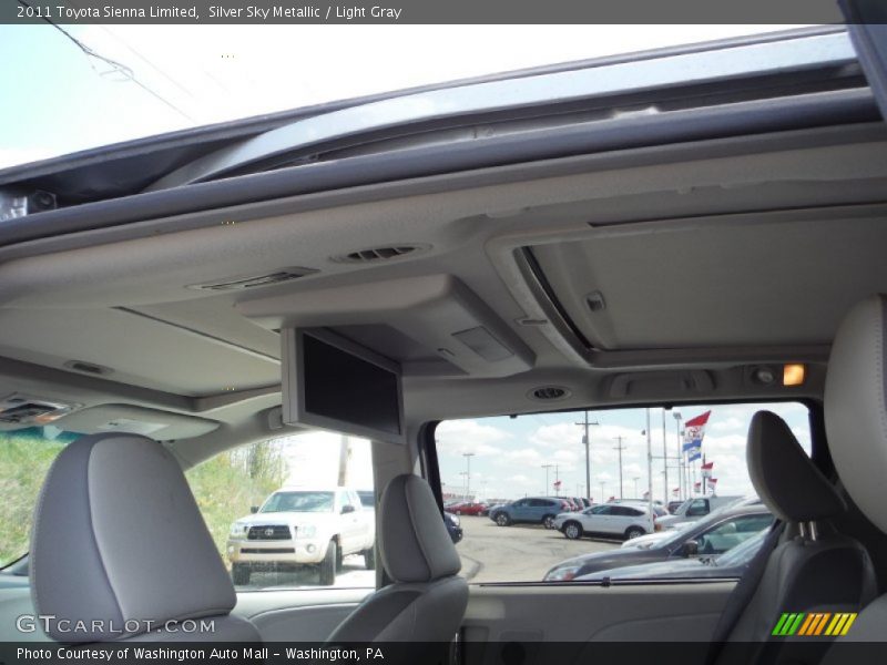 Silver Sky Metallic / Light Gray 2011 Toyota Sienna Limited