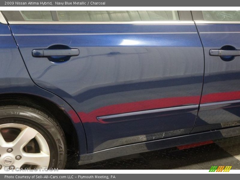 Navy Blue Metallic / Charcoal 2009 Nissan Altima Hybrid
