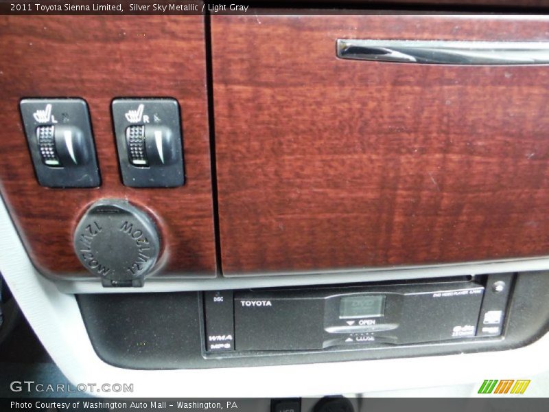 Silver Sky Metallic / Light Gray 2011 Toyota Sienna Limited