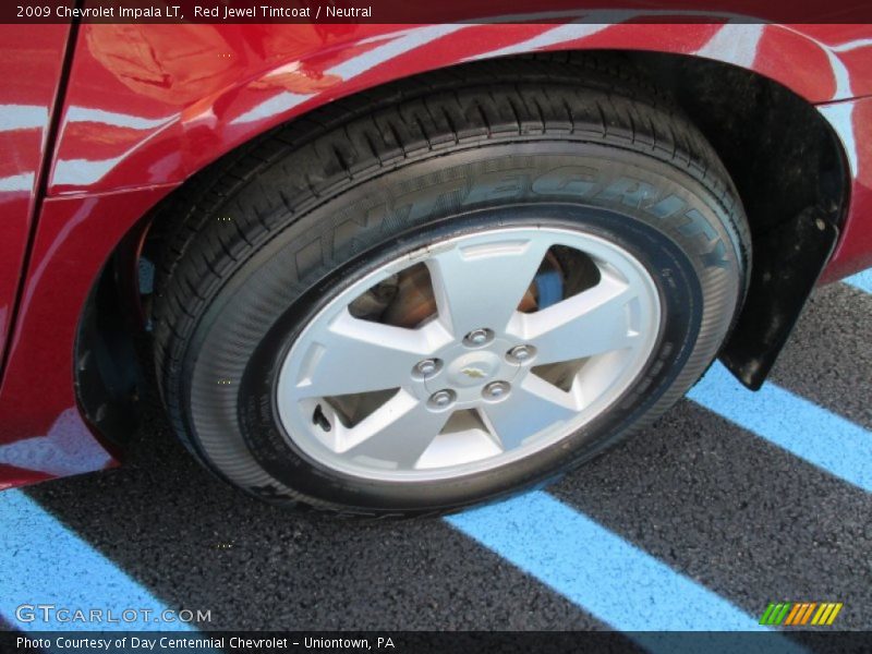 Red Jewel Tintcoat / Neutral 2009 Chevrolet Impala LT