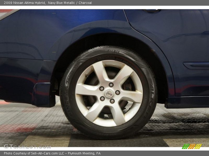 Navy Blue Metallic / Charcoal 2009 Nissan Altima Hybrid