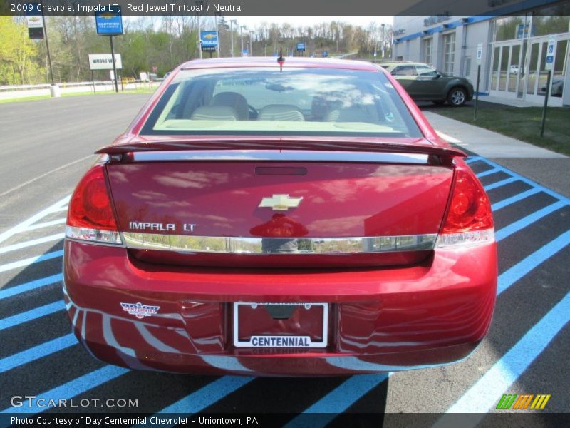 Red Jewel Tintcoat / Neutral 2009 Chevrolet Impala LT