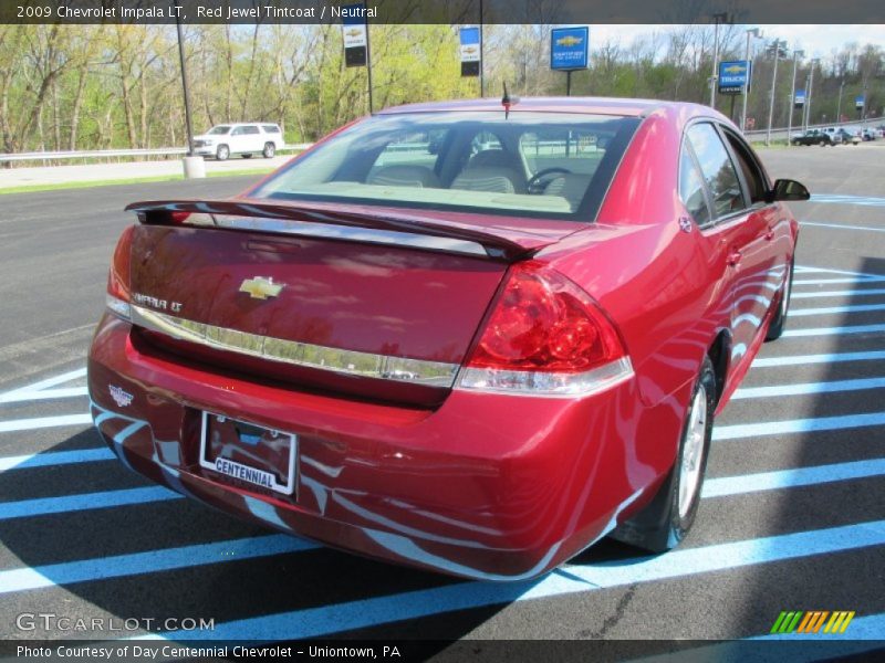 Red Jewel Tintcoat / Neutral 2009 Chevrolet Impala LT