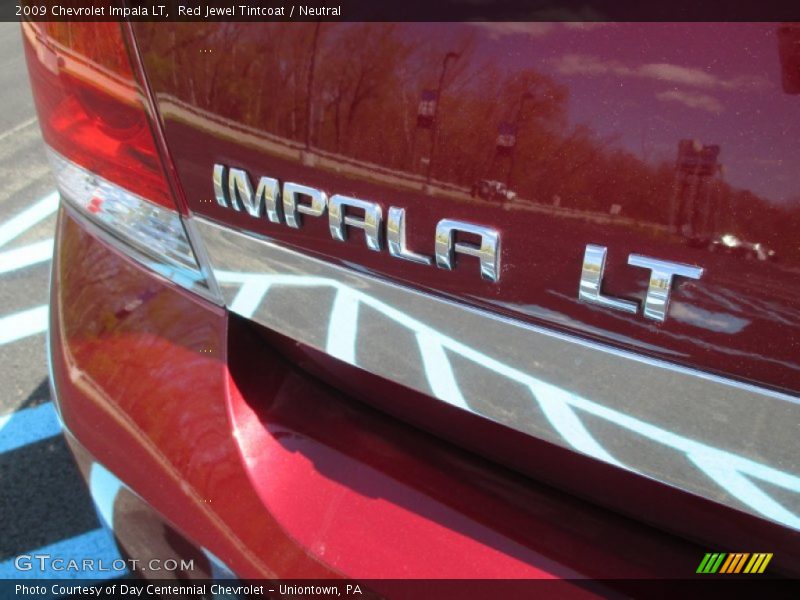Red Jewel Tintcoat / Neutral 2009 Chevrolet Impala LT