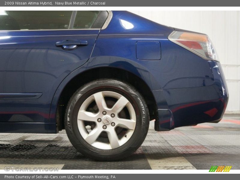 Navy Blue Metallic / Charcoal 2009 Nissan Altima Hybrid