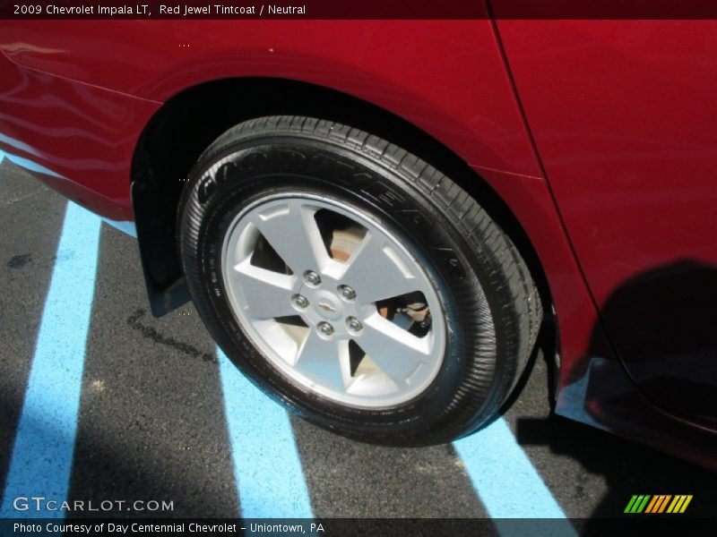 Red Jewel Tintcoat / Neutral 2009 Chevrolet Impala LT
