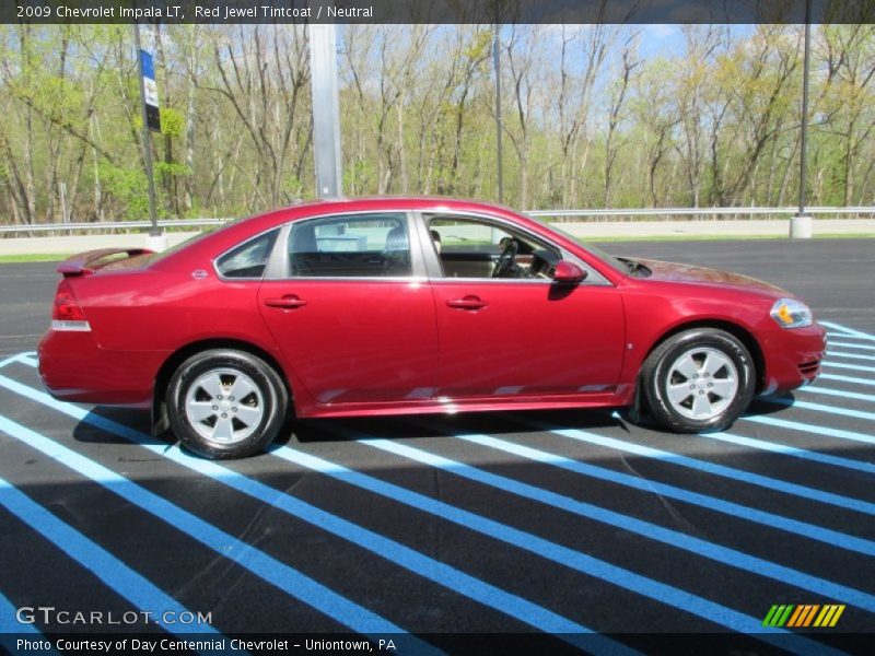 Red Jewel Tintcoat / Neutral 2009 Chevrolet Impala LT