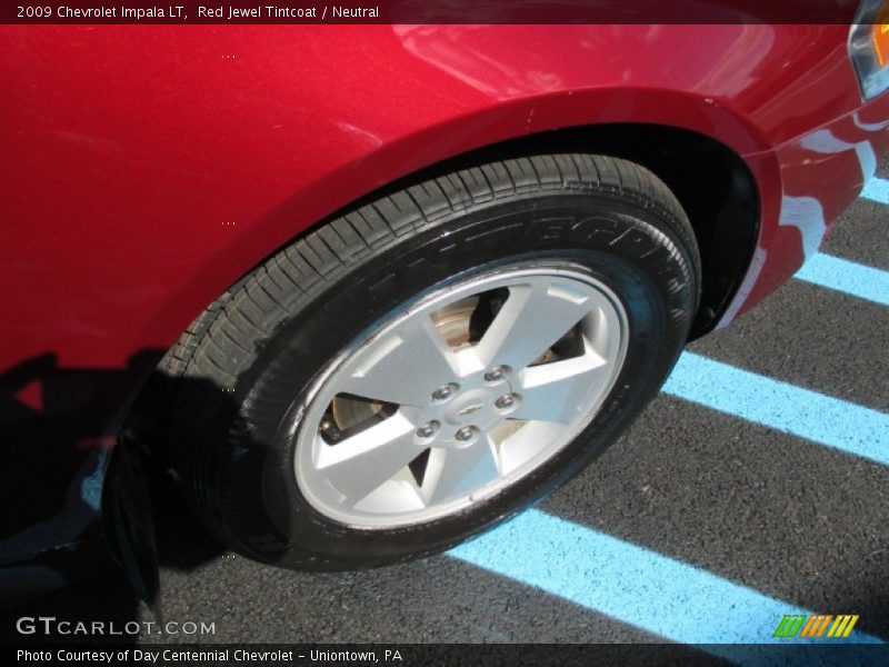 Red Jewel Tintcoat / Neutral 2009 Chevrolet Impala LT