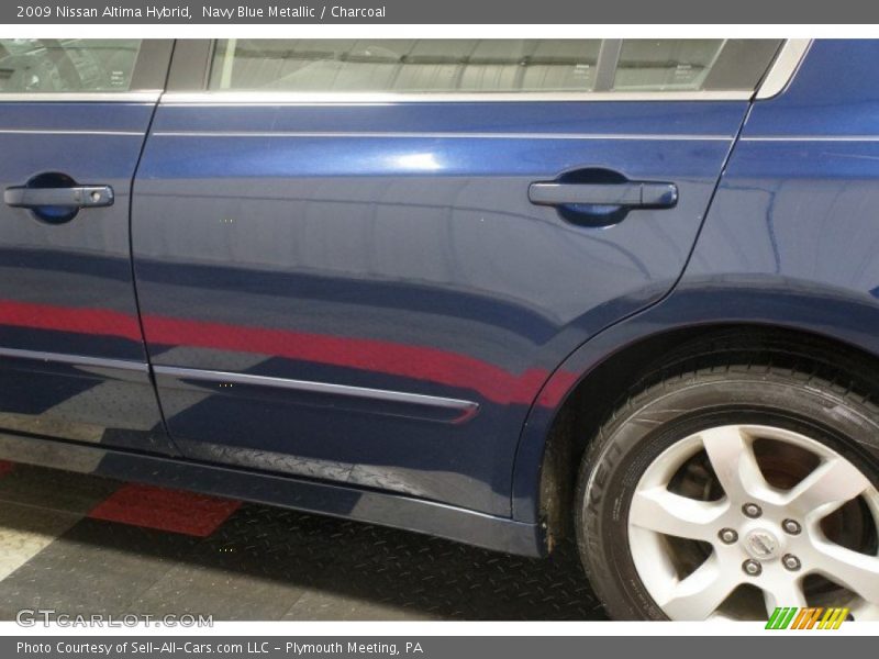 Navy Blue Metallic / Charcoal 2009 Nissan Altima Hybrid
