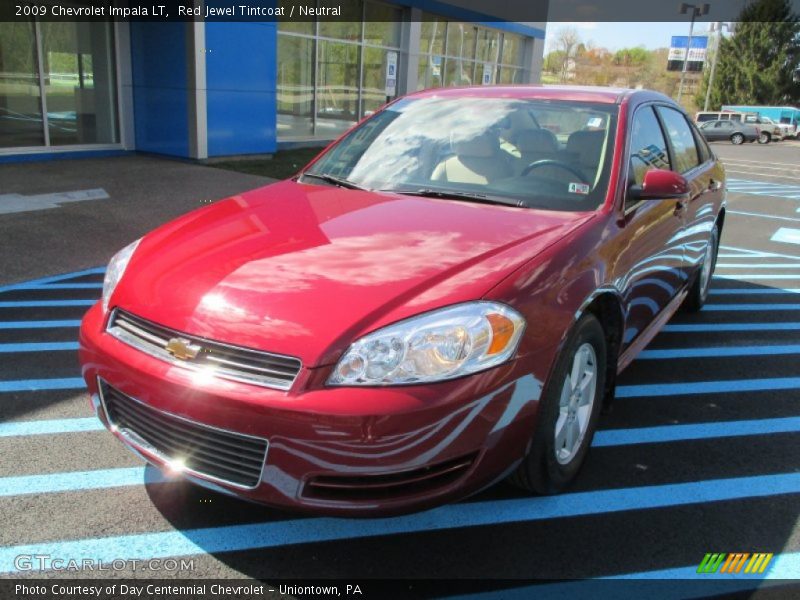 Red Jewel Tintcoat / Neutral 2009 Chevrolet Impala LT