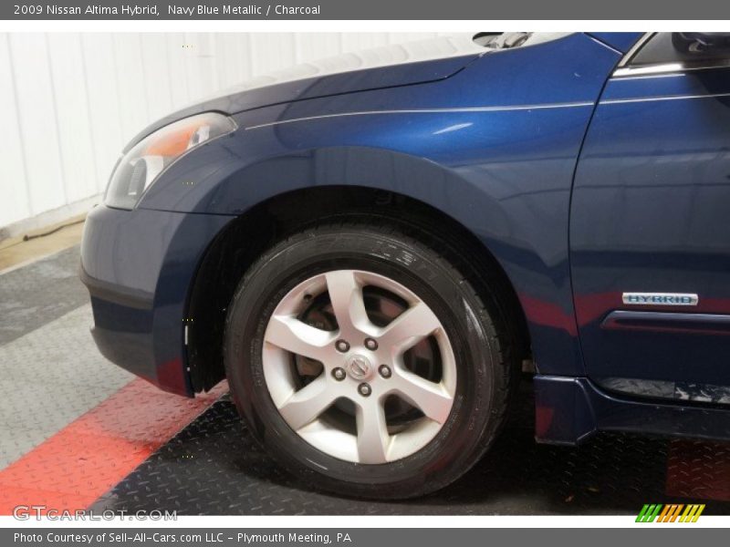 Navy Blue Metallic / Charcoal 2009 Nissan Altima Hybrid