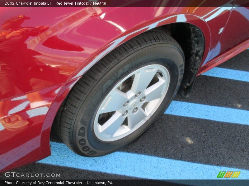 Red Jewel Tintcoat / Neutral 2009 Chevrolet Impala LT