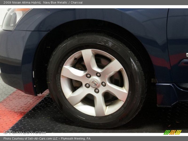 Navy Blue Metallic / Charcoal 2009 Nissan Altima Hybrid