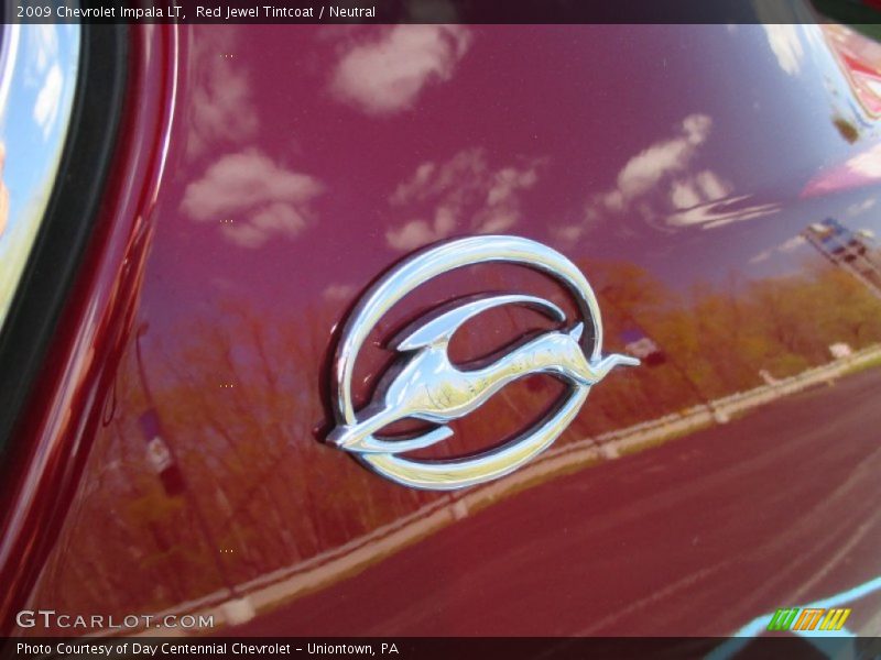 Red Jewel Tintcoat / Neutral 2009 Chevrolet Impala LT