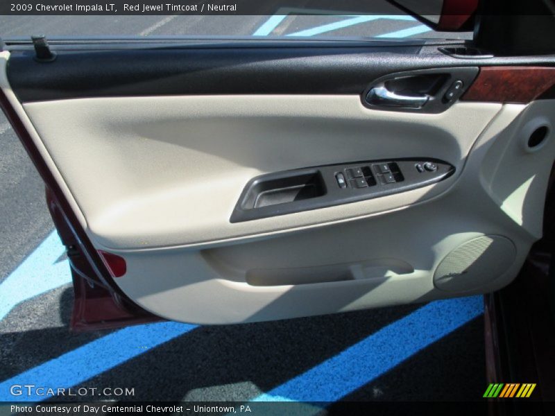 Red Jewel Tintcoat / Neutral 2009 Chevrolet Impala LT