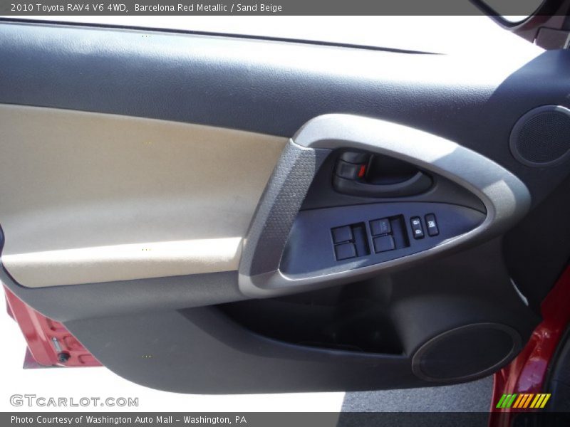Barcelona Red Metallic / Sand Beige 2010 Toyota RAV4 V6 4WD