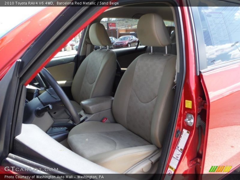 Barcelona Red Metallic / Sand Beige 2010 Toyota RAV4 V6 4WD