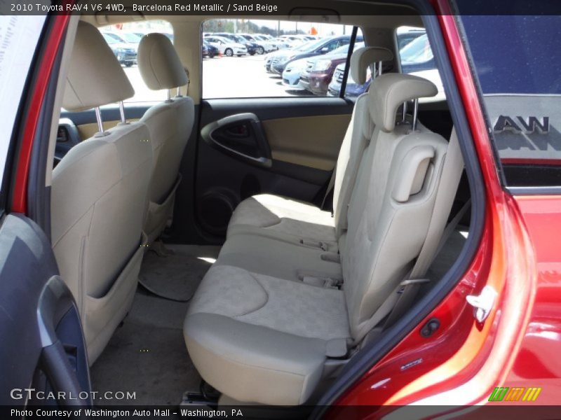 Barcelona Red Metallic / Sand Beige 2010 Toyota RAV4 V6 4WD