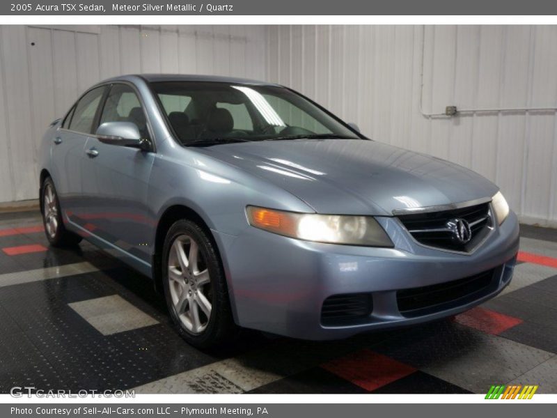Meteor Silver Metallic / Quartz 2005 Acura TSX Sedan