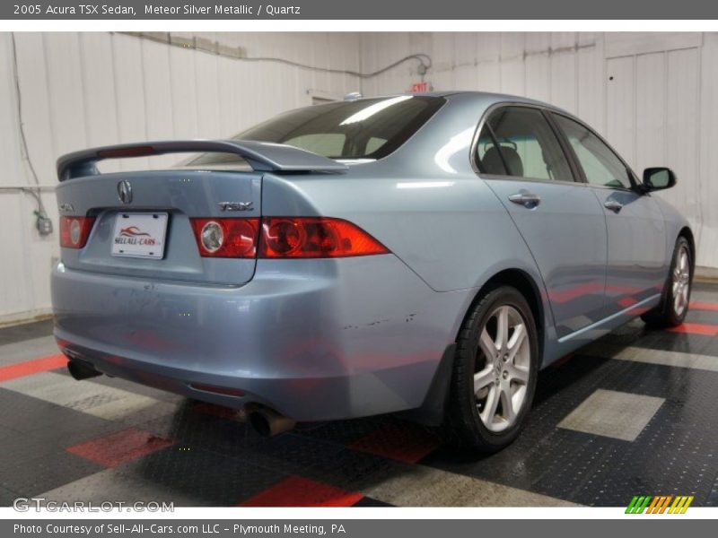 Meteor Silver Metallic / Quartz 2005 Acura TSX Sedan