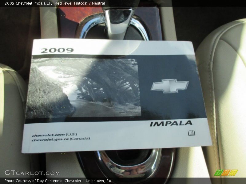Red Jewel Tintcoat / Neutral 2009 Chevrolet Impala LT
