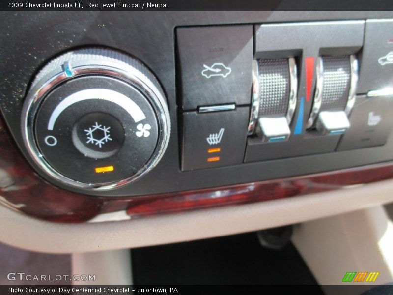 Red Jewel Tintcoat / Neutral 2009 Chevrolet Impala LT