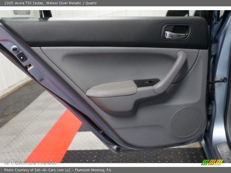 Meteor Silver Metallic / Quartz 2005 Acura TSX Sedan