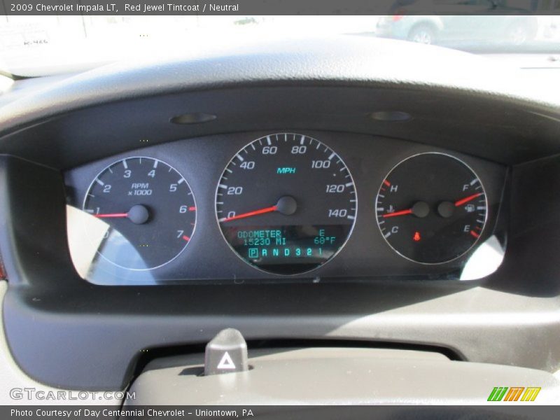 Red Jewel Tintcoat / Neutral 2009 Chevrolet Impala LT
