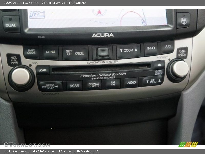 Meteor Silver Metallic / Quartz 2005 Acura TSX Sedan
