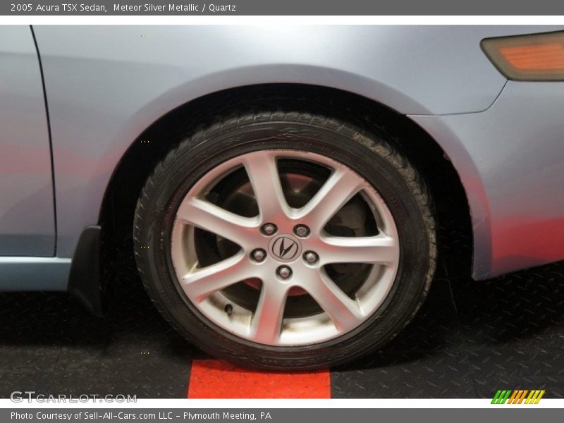 Meteor Silver Metallic / Quartz 2005 Acura TSX Sedan