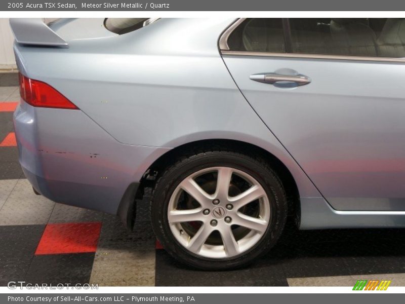 Meteor Silver Metallic / Quartz 2005 Acura TSX Sedan