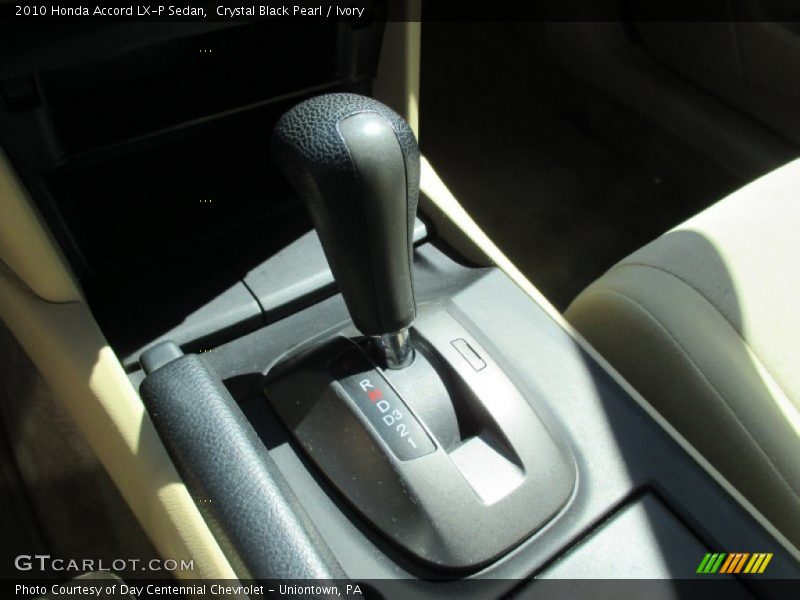 Crystal Black Pearl / Ivory 2010 Honda Accord LX-P Sedan