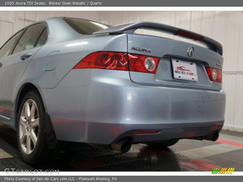 Meteor Silver Metallic / Quartz 2005 Acura TSX Sedan