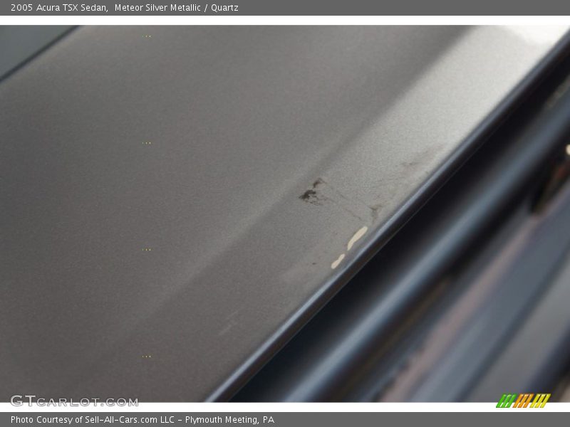 Meteor Silver Metallic / Quartz 2005 Acura TSX Sedan