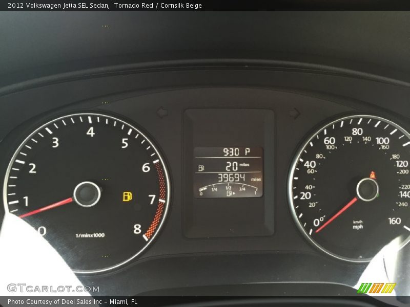 Tornado Red / Cornsilk Beige 2012 Volkswagen Jetta SEL Sedan