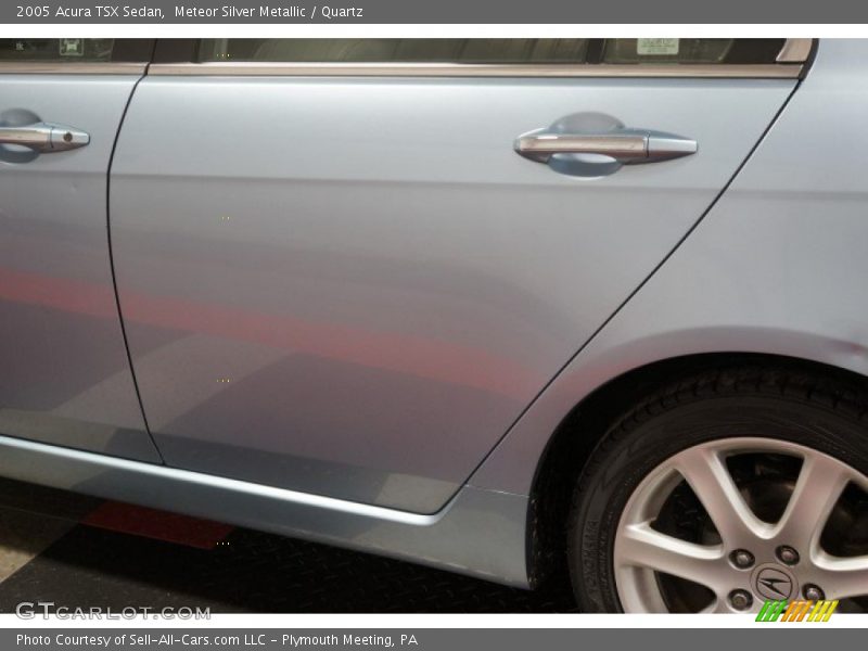 Meteor Silver Metallic / Quartz 2005 Acura TSX Sedan